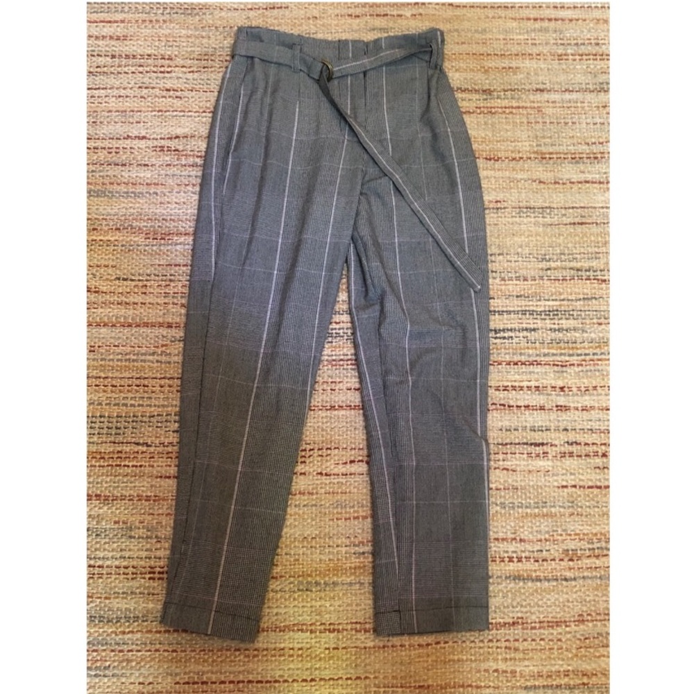 Gray plaid work/dress pants